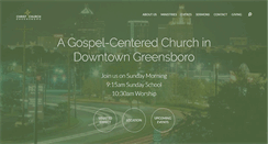Desktop Screenshot of christchurchgreensboro.org