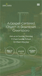 Mobile Screenshot of christchurchgreensboro.org